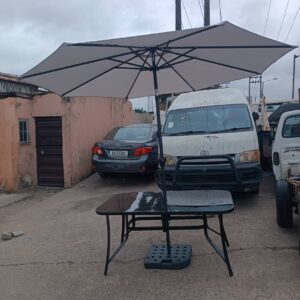 Outdoor Patio Table with Umbrella
