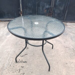 Glass Outdoor Table