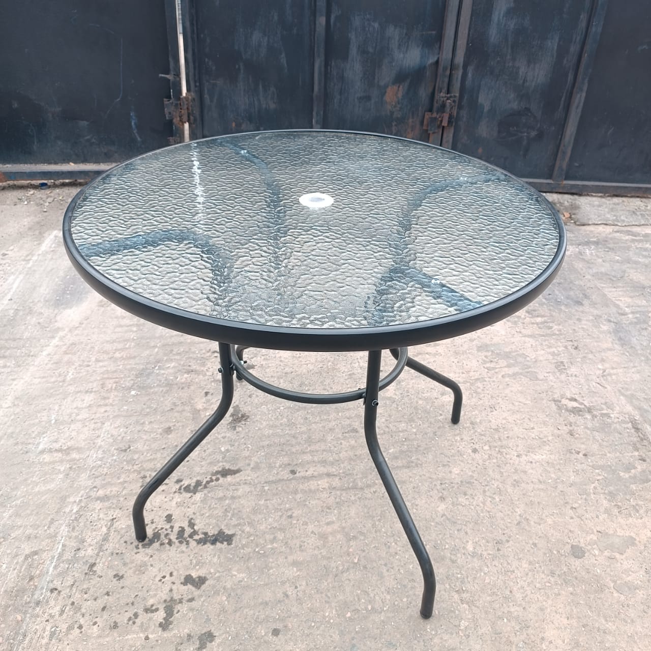 Glass Outdoor Table