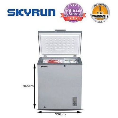 Skyrun 145L Chest Freezer (BD-145A) - Grey