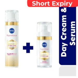 NIVEA Perfect & Radiant Luminous630 Anti Dark Marks Serum 30ml & Anti Dark Marks Day Cream SPF50 (bundle Pack)