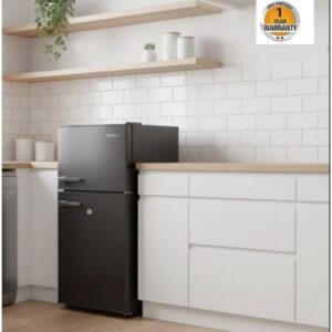 Skyrun 70 Litres Double Door Top Mount Fridge (BCD-85HC) - Starry Night Black