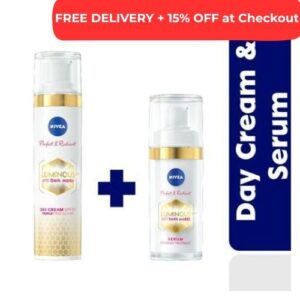 NIVEA Perfect & Radiant Luminous630 Anti Dark Marks Serum 30ml & Anti Dark Marks Day Cream SPF50 (bundle Pack)