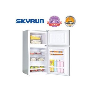 Skyrun 70 Litres Double Door Top Mount Fridge (BCD-85HC) - Starry Night Black