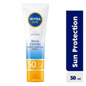 NIVEA Sun UV Sunscreen Face Shine Control Cream SPF 50 - 50ml